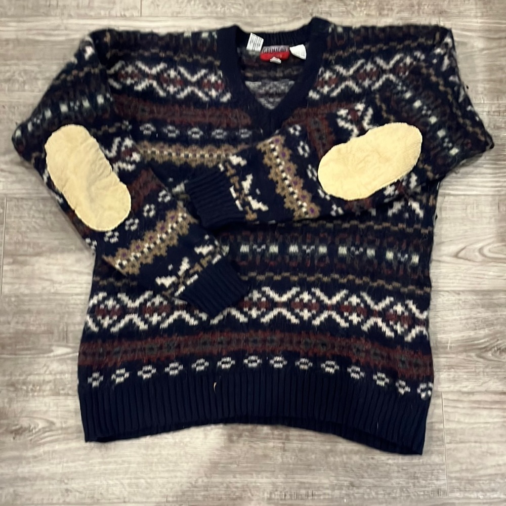 Retro Wool Sweater Grenadier Size Large